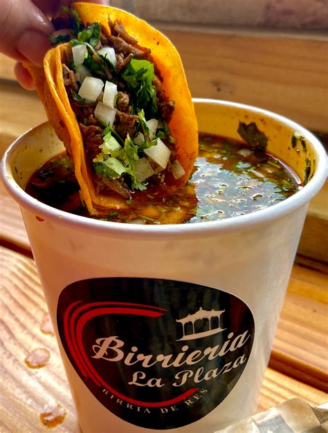 Birria pdx - The meat is cooked until tender and juicy. Order online. Birrieria La Plaza - Birria de Res Mexican Food Truck & Taqueria / Mexican. #2087 of 10429 places to eat in Portland. Compare. Closed todayOpens 10:30AM Tue. Mexican. $$$$. Birria Tacos are so flavorful and perfect size tacos.